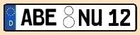 Kennzeichen Kreis Abenberg
