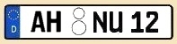 Kreis Ahaus Kennzeichen