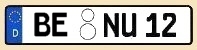 Kreis Beckum Kennzeichen