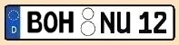 Kreis Bocholt Kennzeichen
