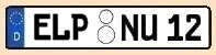 Kennzeichen Kreis Ellingen-Pleinfeld