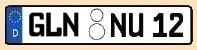 Kreis Gleichen Kennzeichen