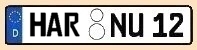 Kreis Harsewinkel Kennzeichen