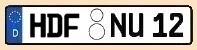 Kennzeichen Kreis Heidingsfeld