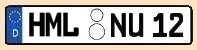 Kreis Hemelingen Kennzeichen