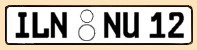 KFZ-Kennzeichen Kreis Illingen