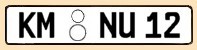 KFZ-Kennzeichen Kreis Kamenz