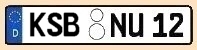Kennzeichen Kreis Karlsberg