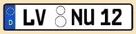 Kreis Lesum-Vegesack Kennzeichen