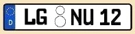 Kennzeichen Kreis L�neburg