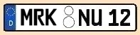 Kreis Mark Kennzeichen