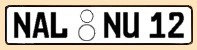 KFZ-Kennzeichen Kreis Nalbach