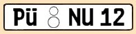 KFZ-Kennzeichen Kreis P�ttlingen