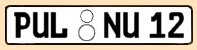 KFZ-Kennzeichen Kreis Pulsnitz