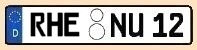 Kreis Rheine Kennzeichen