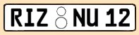 KFZ-Kennzeichen Kreis Ritzebuettel