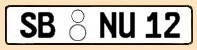 KFZ-Kennzeichen Kreis Saarbr�cken