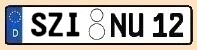 Kreis Sinzig Kennzeichen