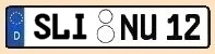 Kennzeichen Kreis Sulingen