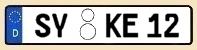 Kennzeichen Kreis Syke