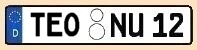 Kreis Telgte-Ostbevern Kennzeichen