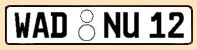 KFZ-Kennzeichen Kreis Wadern-Dagstuhl