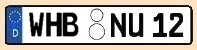 Kennzeichen Kreis XY