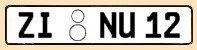 KFZ-Kennzeichen Kreis Zittau